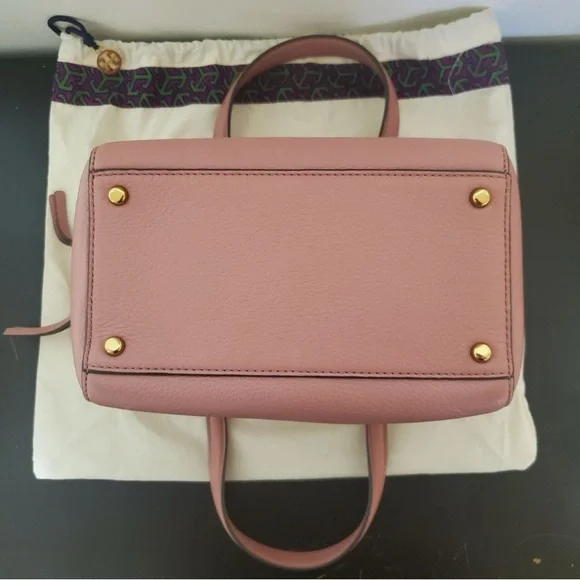 Tory Burch Kira Pebbled Small Satchel - Picture 5 of 11